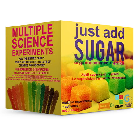 Griddly Games Just Add Sugar™ STEAM Science + Art Kit 4000599